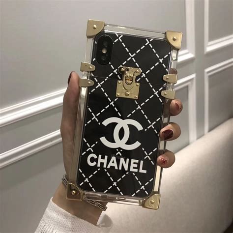 chanel phone case original|chanel phone case with strap.